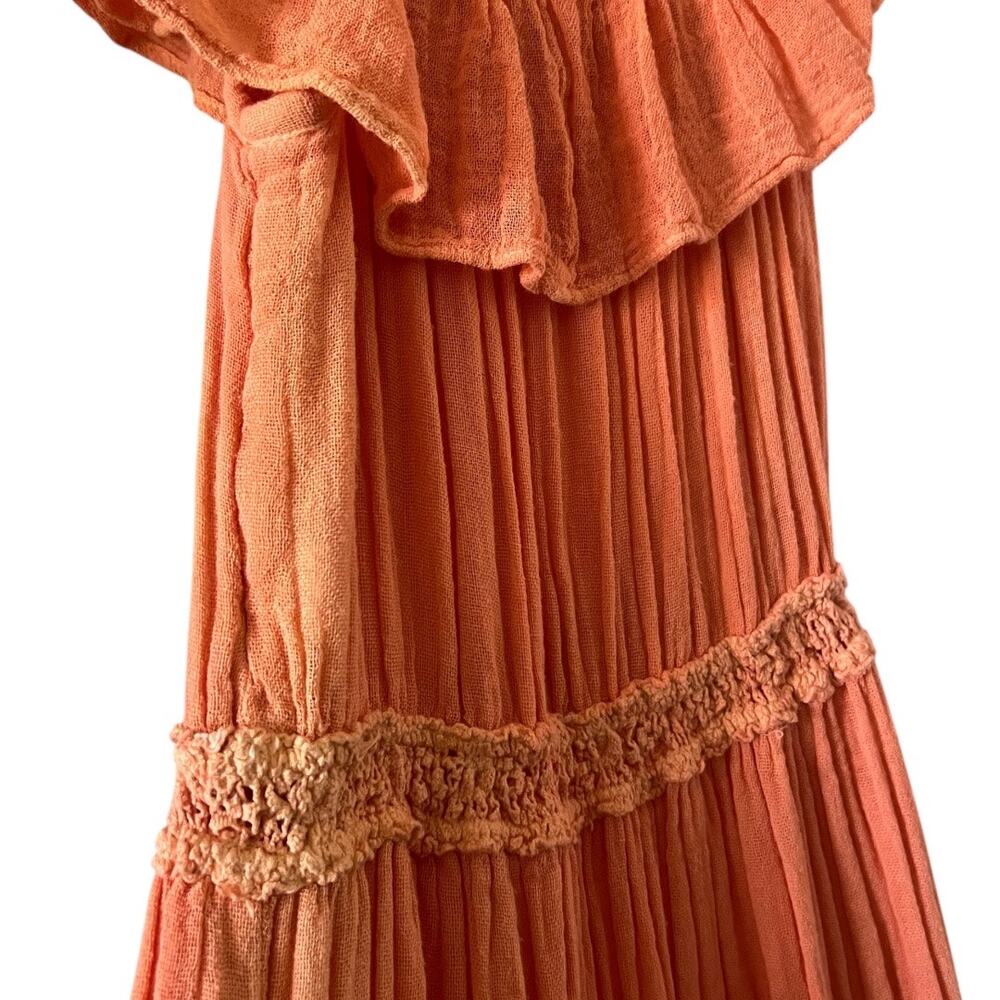 Jen’s Pirate Booty Ozone Gauzy Maxi Dress Size M/L - Picture 6 of 13
